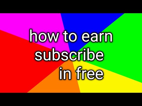 How to get free subscriber full video with tutorial ( video in description