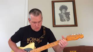 Blake Mills Cuban inspired improvisation - with free transcription(tab)