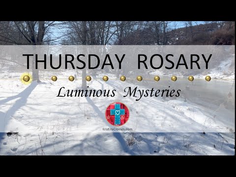 Thursday Rosary • Luminous Mysteries of the Rosary 💚 February 22, 2024 VIRTUAL ROSARY - MEDITATION