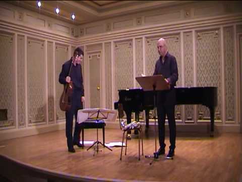 Maxwell Davies-Farewell to Stromness and Bela Bartok - Six Romanian Dances (flute and guitar)