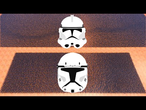 30,000 Clones VS 10,000 Clone Commandos! - UEBS: Star Wars Mod Battle Simulator