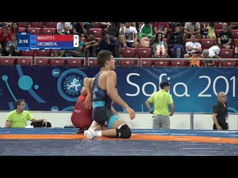Repechage FS - 71 kg: F. MASOTTI (ITA) v. A. FACUNDO (USA)