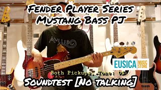 Video thumbnail for Fender Player Series Mustang Bass PJ Soundtest! [No talking] by Meylar López