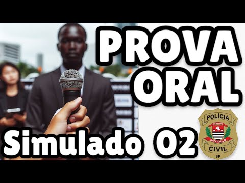 2° BANCA SIMULADA - PROVA ORAL PC SP 2024 - PORTUGUÊS, CRIMINOLOGIA E DIREITO