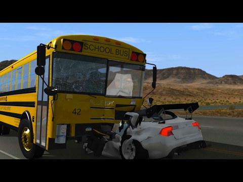 Slow Motion Crashes - BeamNG DRIVE