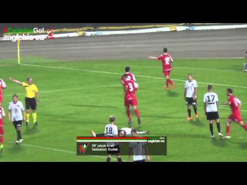 Skrót meczu Energetyk ROW Rybnik - Zagłębie Sosnowiec (2:2)