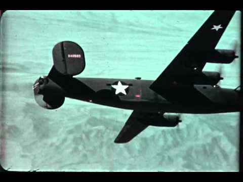 F-0183  Flying The Consolidated B-24 Video