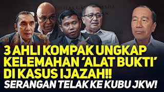 Download lagu 3 AHLI KOMPAK UNGKAP KELEMAHAN 'ALAT BUKTI' DI KASUS IJAZAH!! SERANGAN TELAK KE KUBU JKW! mp3