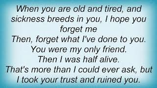 Swans - Turned To Stone Lyrics