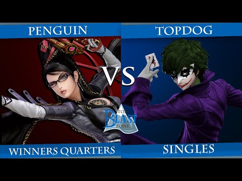 Top Blastzone 29 Winners Quarters - Penguin (Bayonetta) Vs. Topdog (Joker)