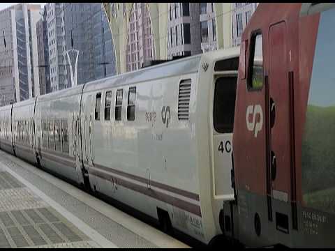 High Speed Train 3000km across Europe - Bremen Paris Lisboa
