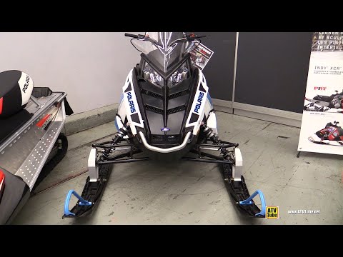 Polaris Indy 600 Snowmobile Walkaround Tour - 2020 Model