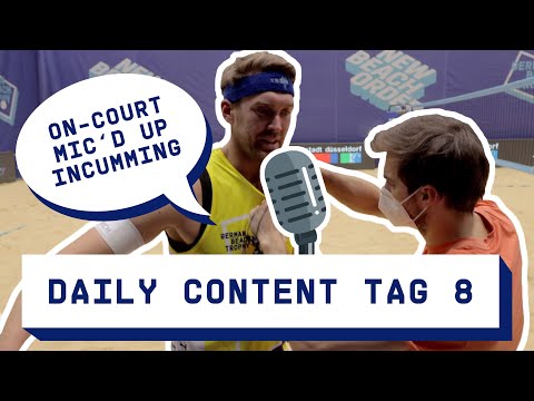 WALKENHORST/WINTER IST MIC'D UP IM SPIEL! | DAILY CONTENT TAG 8 | GERMAN BEACH TROPHY