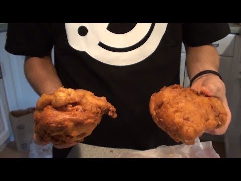 Double-Deep-Fried KFC (& more...) | Matt Stonie