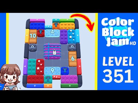 Color Block Jam Level 351 Solution Walkthrough