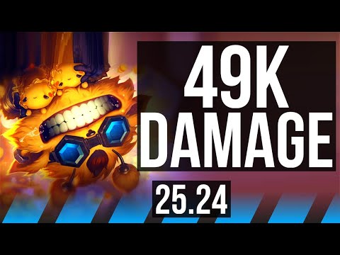 ZIGGS vs YASUO (MID) | Summon Aery, 49K damage | EUW Master | 25.24