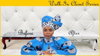 How-To Bench Diamond Tufted DIY Walk-In Closet Custom Design Series #2
