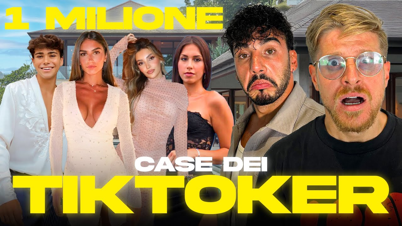 REAGIAMO ALLE CASE MILIONARIE DEI TIK TOKER ITALIANI - QUANTI SOLDI HANNO QUESTA PUNTATA È ASSURDA!