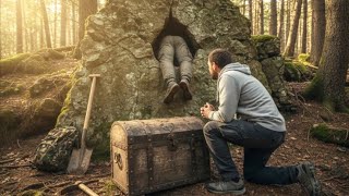 Kayalıkata Yığılmış Taşları Kaldınca Bir Delik Ortaya Çıktı! Define Çıktı İçinden!!!