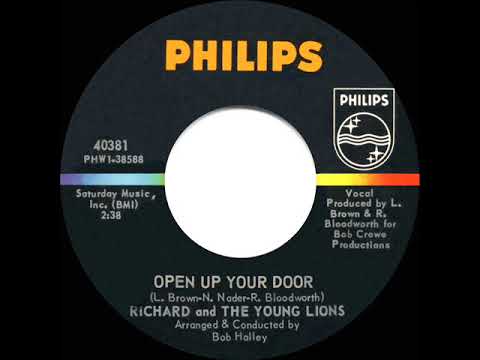 1966 Richard & The Young Lions - Open Up Your Door (mono 45)