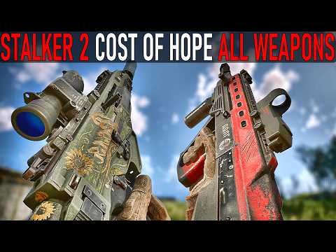 Stalker 2 Cost of Hope - All Weapons