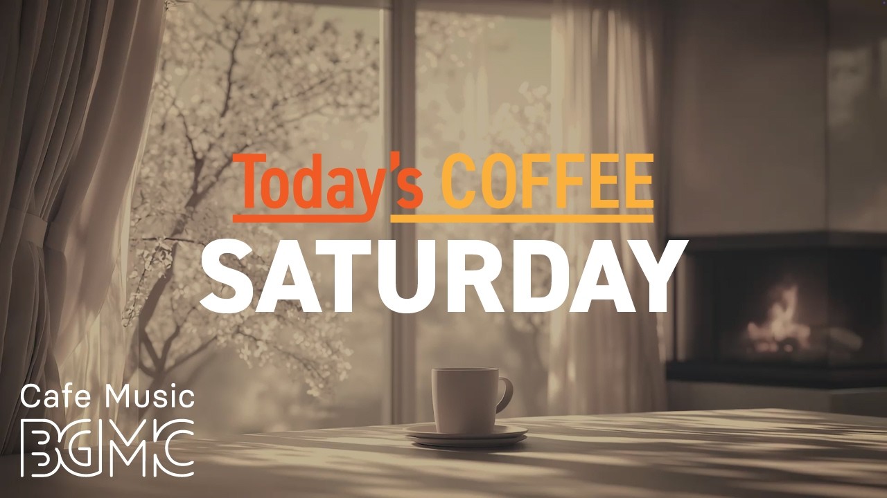 SATURDAY COFFEE: Spring Blossom Cafe ☕ Warm Jazz & Bossa Nova for Relaxing, Study