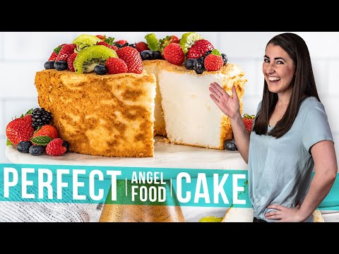 How to Make Perfect Angel Food Cake | The Stay At Home Chef