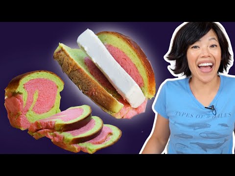 Singapore ICE CREAM SANDWICH & Pandan Bread Recipe