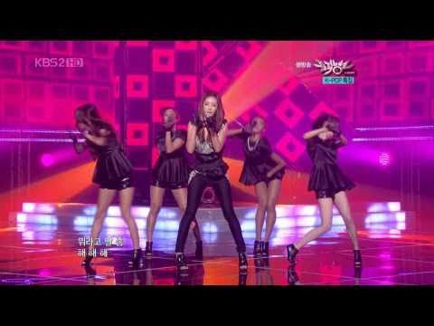 An JinKyoung(안진경) feat. H-Eugene - Love is Pitiful(사랑이 딱해) @ Music Bank (10.08.27)