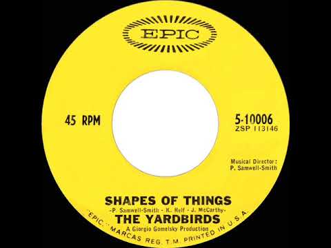 1966 HITS ARCHIVE: Shapes Of Things - Yardbirds (mono 45)