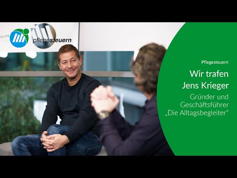 Wir trafen Jens Krieger, Gründer und Geschäftsführer „Die Alltagsbegleiter“