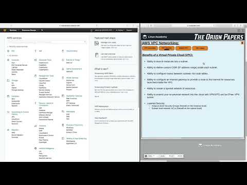 1 Introduction to the Orion Papers AWS TUTORIAL FOR BEGINNER CERTIFIED SOLUTIONS ARCHITECTASSOCIATE