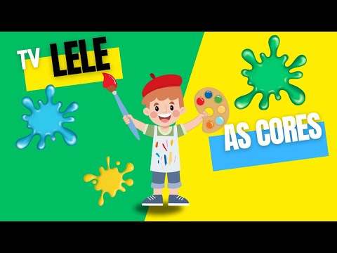 As Cores do Meu Brasil - Música Infantil Educativa sobre as Cores ensino lúdico acalmar e ensinar