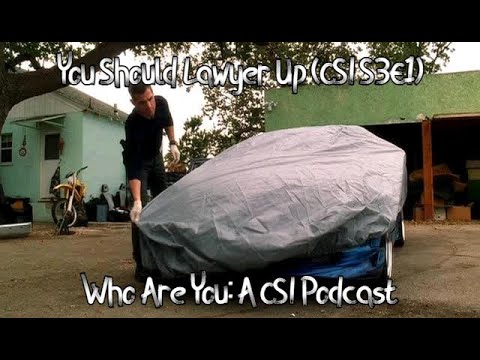You Should Lawyer Up (CSI S3E1)
