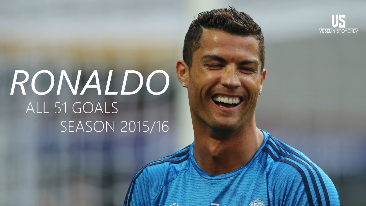 Cristiano Ronaldo ● All 51 Goals ● 2015/16 HD