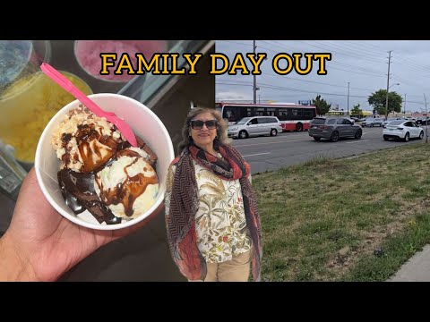 SHAHEENA ON HER WALK || BASKIN ROBBINS ICECREAM || FAMILY DAY