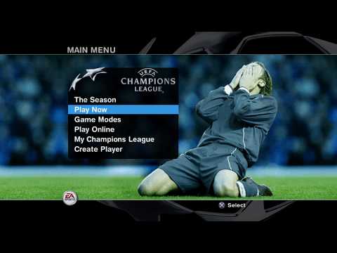 UEFA Champions League 2004–2005 PS2 Gameplay UHD [4K 60FPS]