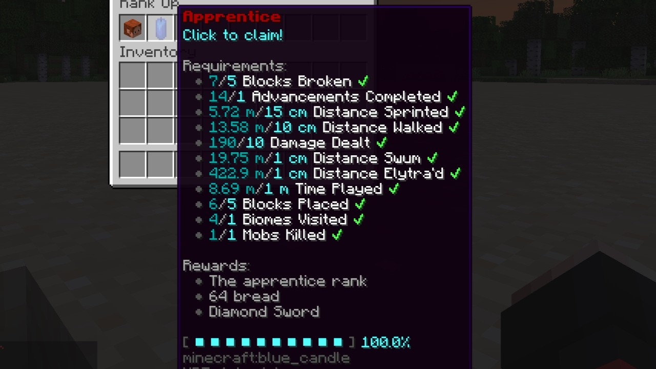Rank Up video