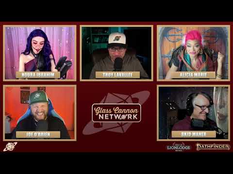 Pathfinder One-Shot: Dinner at Lionlodge with The Glass Cannon Network