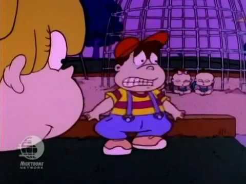 Yami Yugi pushes Brad Buttowski Into The Sandcastle He Get Scratch on His Arm And He Cries