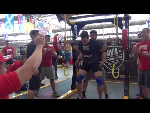 Daniel Sienkiel - Squat 3 - 235kg @ 109.7kg - 2014 GPC WA State Titles