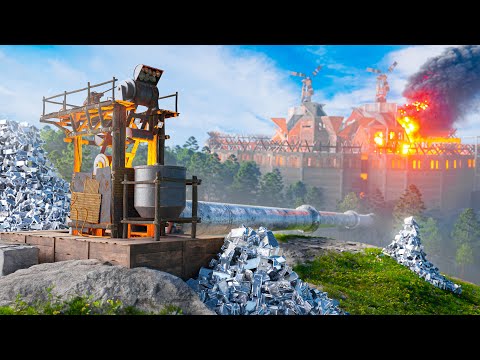 SOLO CLAIMING HQM QUARRY on WIPE DAY (1v8 Raid Defense) - Rust Movie