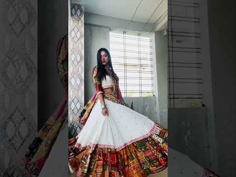 Navratri day 7 look❤️ #shorts