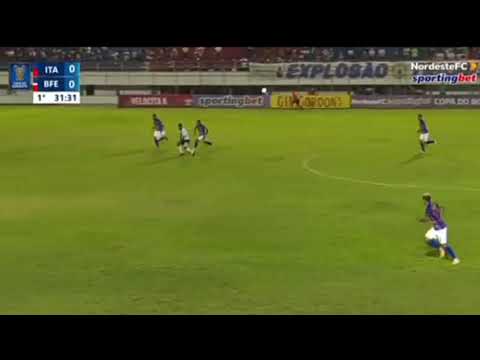 Itabaiana 1 x 1 Bahia De Feira gols Copa do Nordeste Fase Preliminar 2022