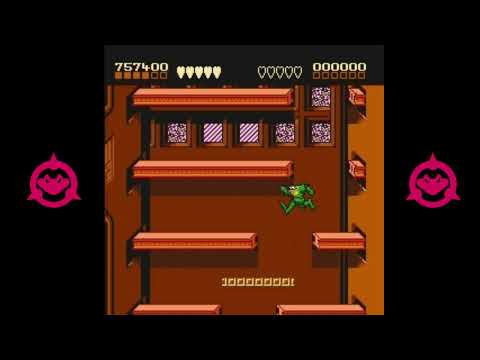 BattleToads NES Walkthrough - Level 10 - Rat Race