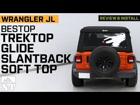 Jeep Wrangler JL Bestop Trektop Glide Slantback Soft Top Review & Install