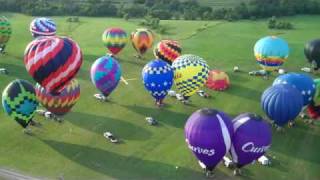 preview picture of video 'National Balloon Classic August 3 2009 Indianola Iowa'