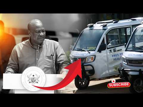 Pres. Mahama Responds To Tricycle Ambulance Trend