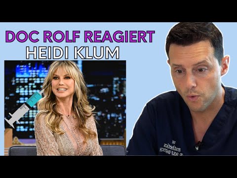 HEIDI KLUM hatte einen BOTOX UNFALL?! Plastischer Chirurg doc.rolf reagiert