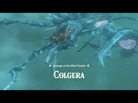 COLGERA BOSS FIGHT (Wind Temple) - The Legend of Zelda: Tears of the Kingdom